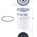 Filtre à carburant MAHLE ORIGINAL KC 362D
