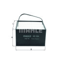 Filtre à carburant MAHLE ORIGINAL KX 394