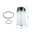 Filtre à carburant MAHLE ORIGINAL KX 400D