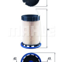 Filtre à carburant MAHLE ORIGINAL KX 492