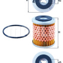 Filtre à carburant MAHLE ORIGINAL KX 76D