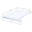 Filtre à air d&#39;habitacle MAHLE ORIGINAL LA 1205