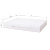 Filtre à air d'habitacle MAHLE ORIGINAL LA 1263
