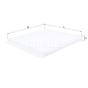 Filtre, air de l'habitacle