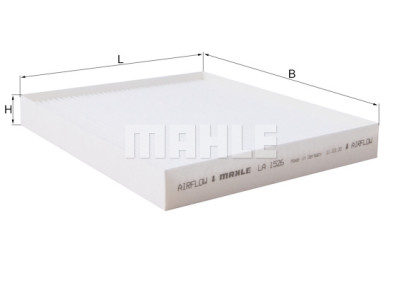 Filtre à air d'habitacle MAHLE ORIGINAL LA 1526