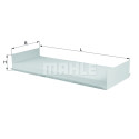 Filtre à air d&#39;habitacle MAHLE ORIGINAL LA 154