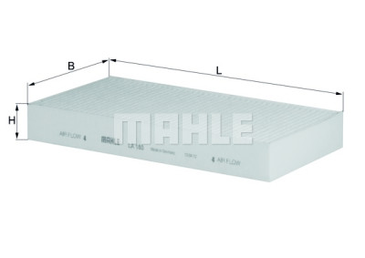 Filtre à air d'habitacle MAHLE ORIGINAL LA 180