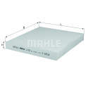 Filtre à air d&#39;habitacle MAHLE ORIGINAL LA 833