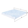 Filtre, air de l'habitacle