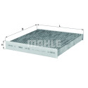 Filtre à air habitacle MAHLE ORIGINAL LAK 859