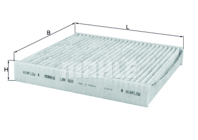 Filtre à air habitacle MAHLE ORIGINAL LAK 922