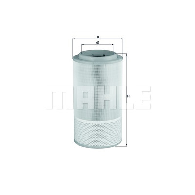 Filtre à air MAHLE ORIGINAL LX 1024