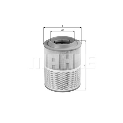 Filtre à air MAHLE ORIGINAL LX 1072