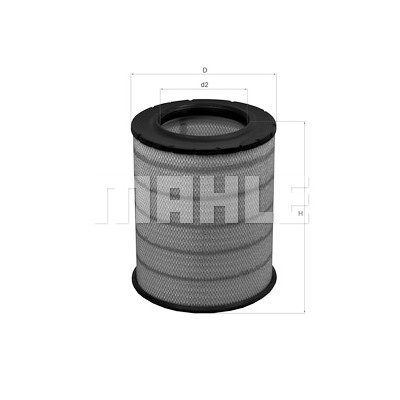 Filtre à air MAHLE ORIGINAL LX 1281