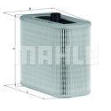Filtre à air MAHLE ORIGINAL LX 1590