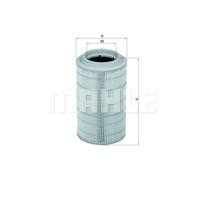 Filtre à air MAHLE ORIGINAL LX 1789