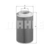 Filtre à air MAHLE ORIGINAL LX 1801