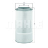 Filtre à air MAHLE ORIGINAL LX 1894