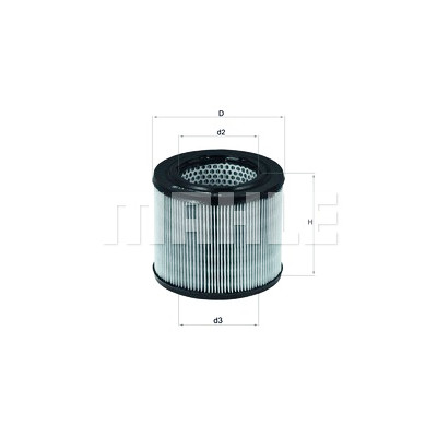 Filtre à air MAHLE ORIGINAL LX 194