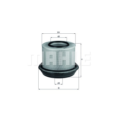 Filtre à air MAHLE ORIGINAL LX 263