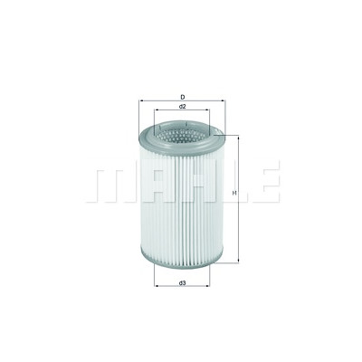 Filtre à air MAHLE ORIGINAL LX 2689