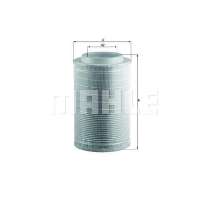 Filtre à air MAHLE ORIGINAL LX 3117