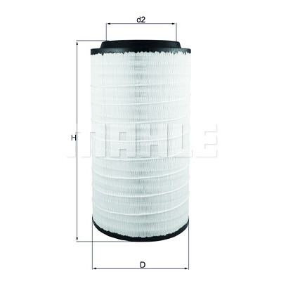 Filtre à air MAHLE ORIGINAL LX 3889