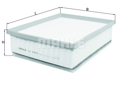 Filtre à air MAHLE ORIGINAL LX 4068