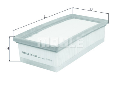 Filtre à air MAHLE ORIGINAL LX 4149