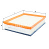 Filtre à air MAHLE ORIGINAL LX 4154