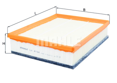Filtre à air MAHLE ORIGINAL LX 4154