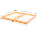 Filtre à air MAHLE ORIGINAL LX 4246