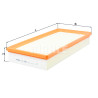 Filtre à air MAHLE ORIGINAL LX 4397
