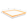 Filtre à air MAHLE ORIGINAL LX 4403