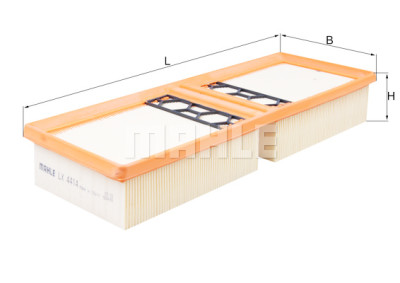 Filtre à air MAHLE ORIGINAL LX 4414