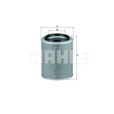 Filtre à air MAHLE ORIGINAL LX 498