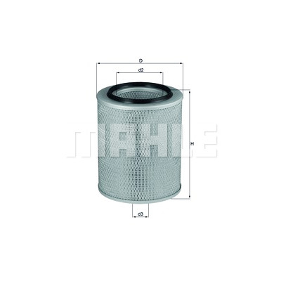 Filtre à air MAHLE ORIGINAL LX 562