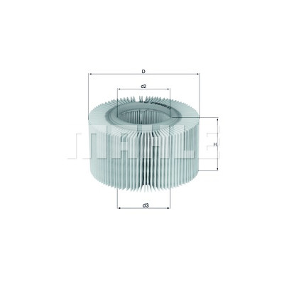 Filtre à air MAHLE ORIGINAL LX 578