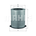 Filtre à air MAHLE ORIGINAL LX 832
