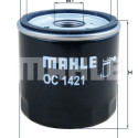 Filtre à huile MAHLE ORIGINAL OC 1421