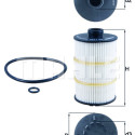 Filtre à huile MAHLE ORIGINAL OX 1123D
