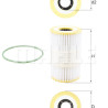 Filtre à huile MAHLE ORIGINAL OX 1185D