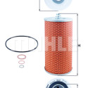Filtre à huile MAHLE ORIGINAL OX 69D