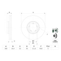 jeu de disques de frein
