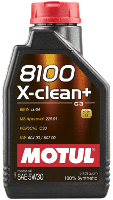 Motul 8100 X-Clean+ 5W30 1L