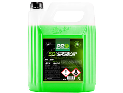 Antigel liquide 50% vert 5L