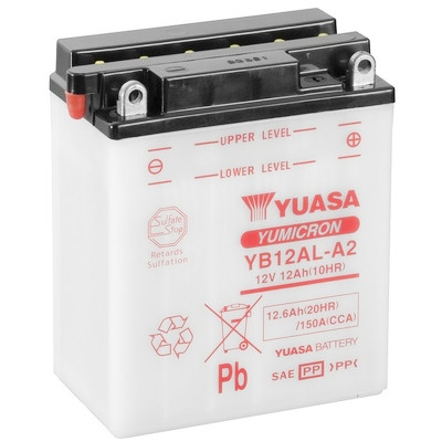 Batterie de démarrage YUASA YB12AL-A2