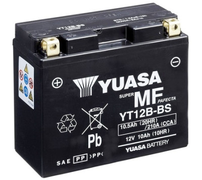 Batterie de démarrage YUASA YT12B-BS