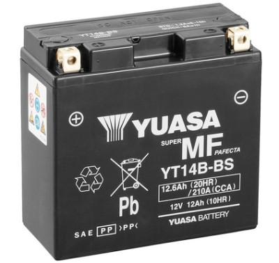 Batterie de démarrage YUASA YT14B-BS