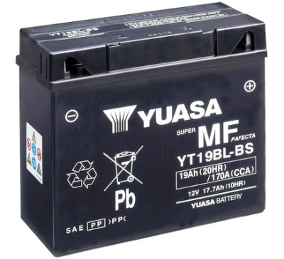 Batterie de démarrage YUASA YT19BL-BS